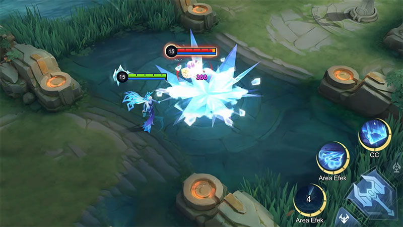Skill 1: Hailstone Blast