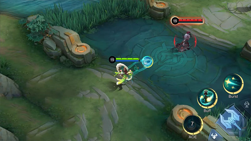 Skill 1: Starmoon Shockwave
