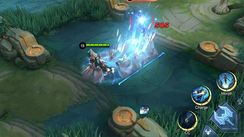 Skill 1: Earth Shatter/Divine Retribution