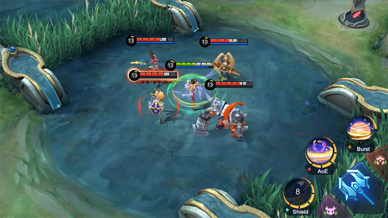 Skill 1: Frostmoon Shield