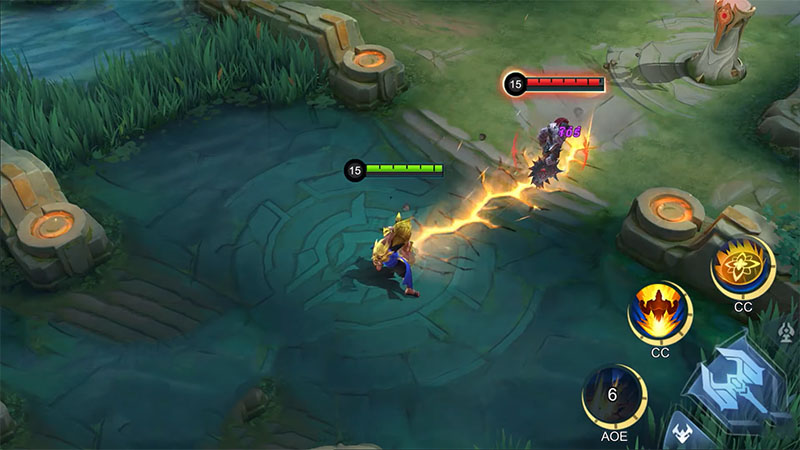 Skill 1: Blast Iron Fist