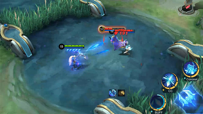 Skill 1: Moon Arrow