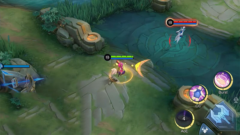 Skill 1: Magic Boomerang