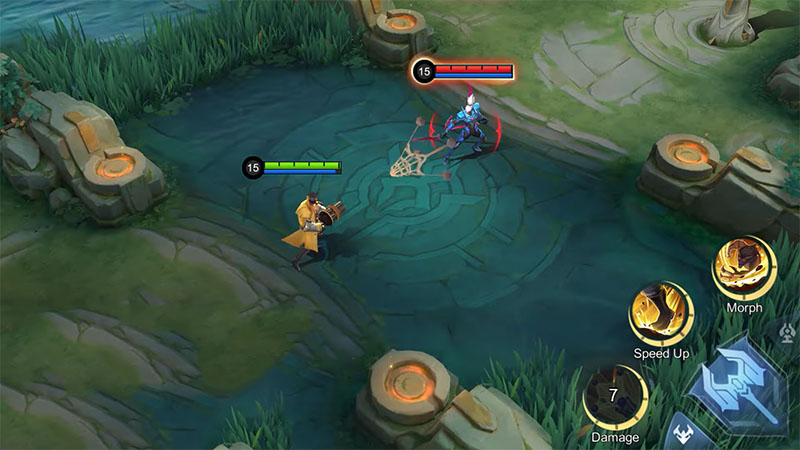 Skill 1: Open Fire/Lycan Pounce