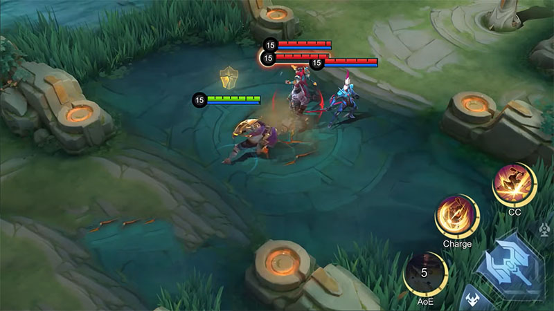 Skill 1: Attack Wave