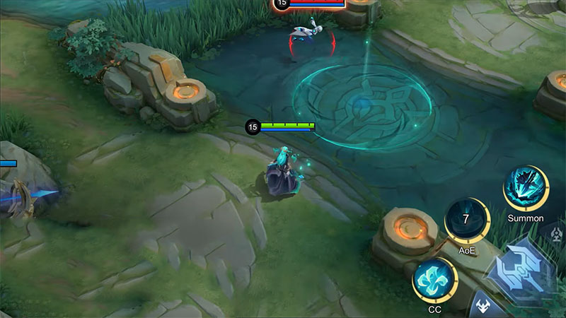 Skill 2: Cursed Blast